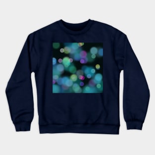 Christmas Twilight Pattern on Midnight Blue Crewneck Sweatshirt